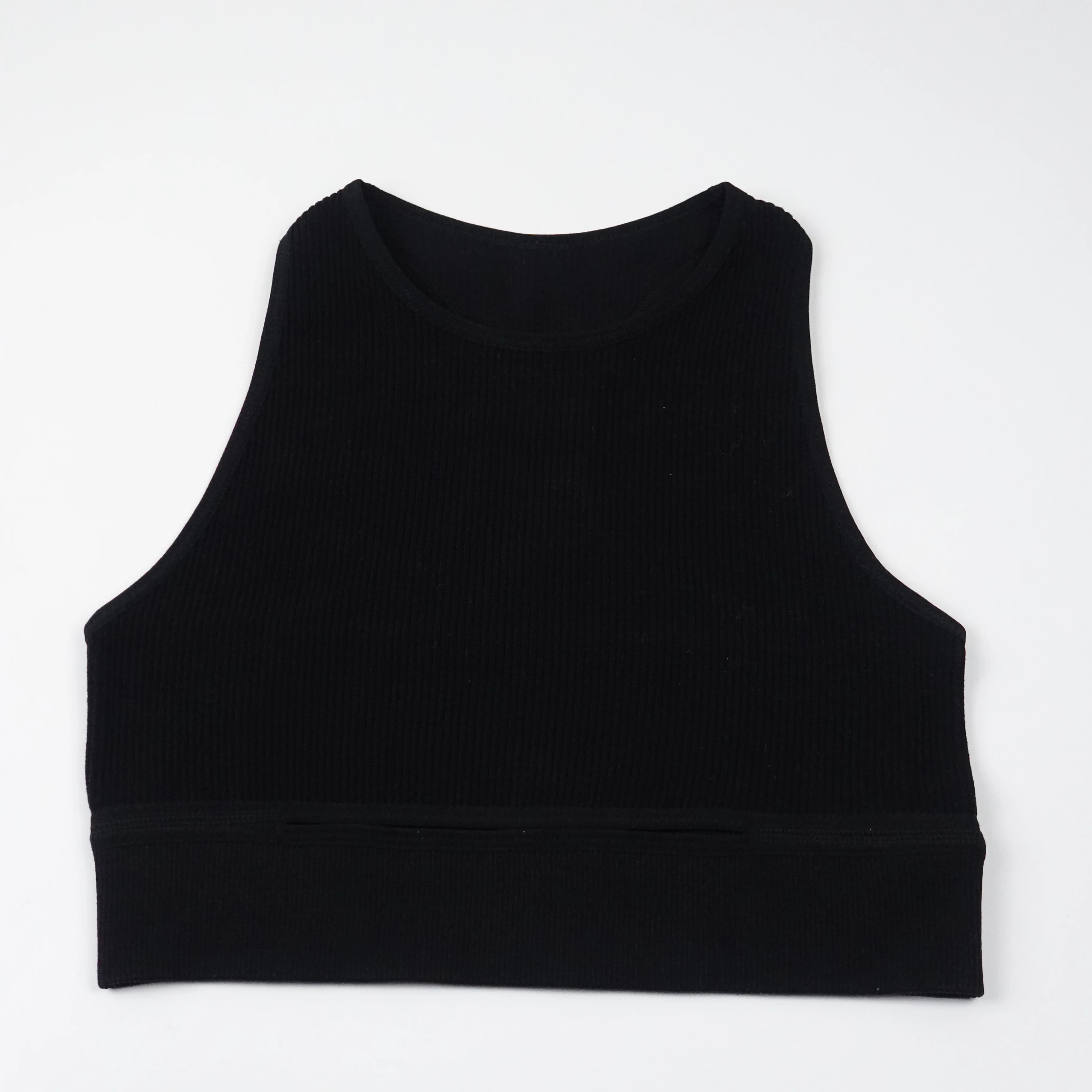 Slit Crop Top