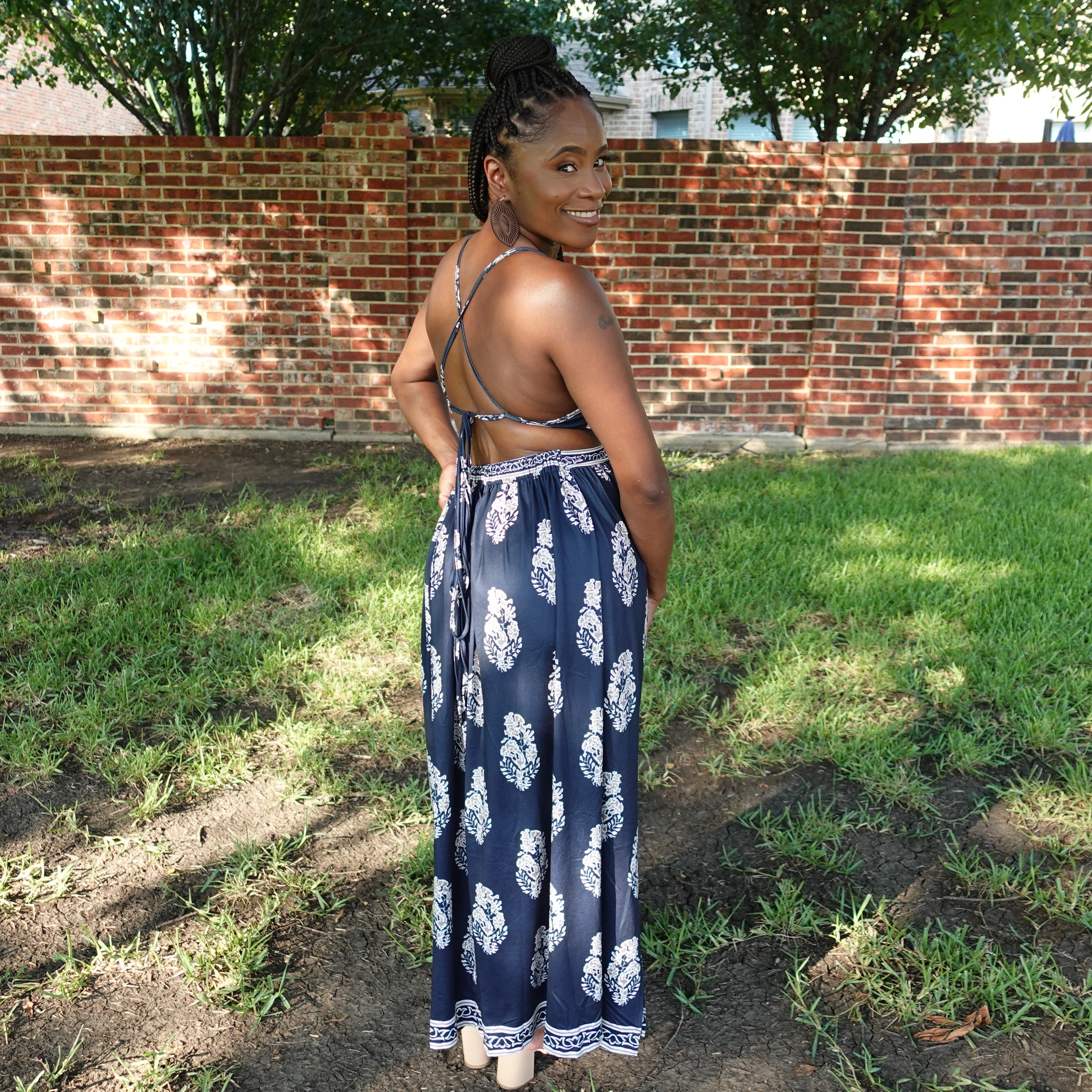 Show Off Cut Out Maxi Dress