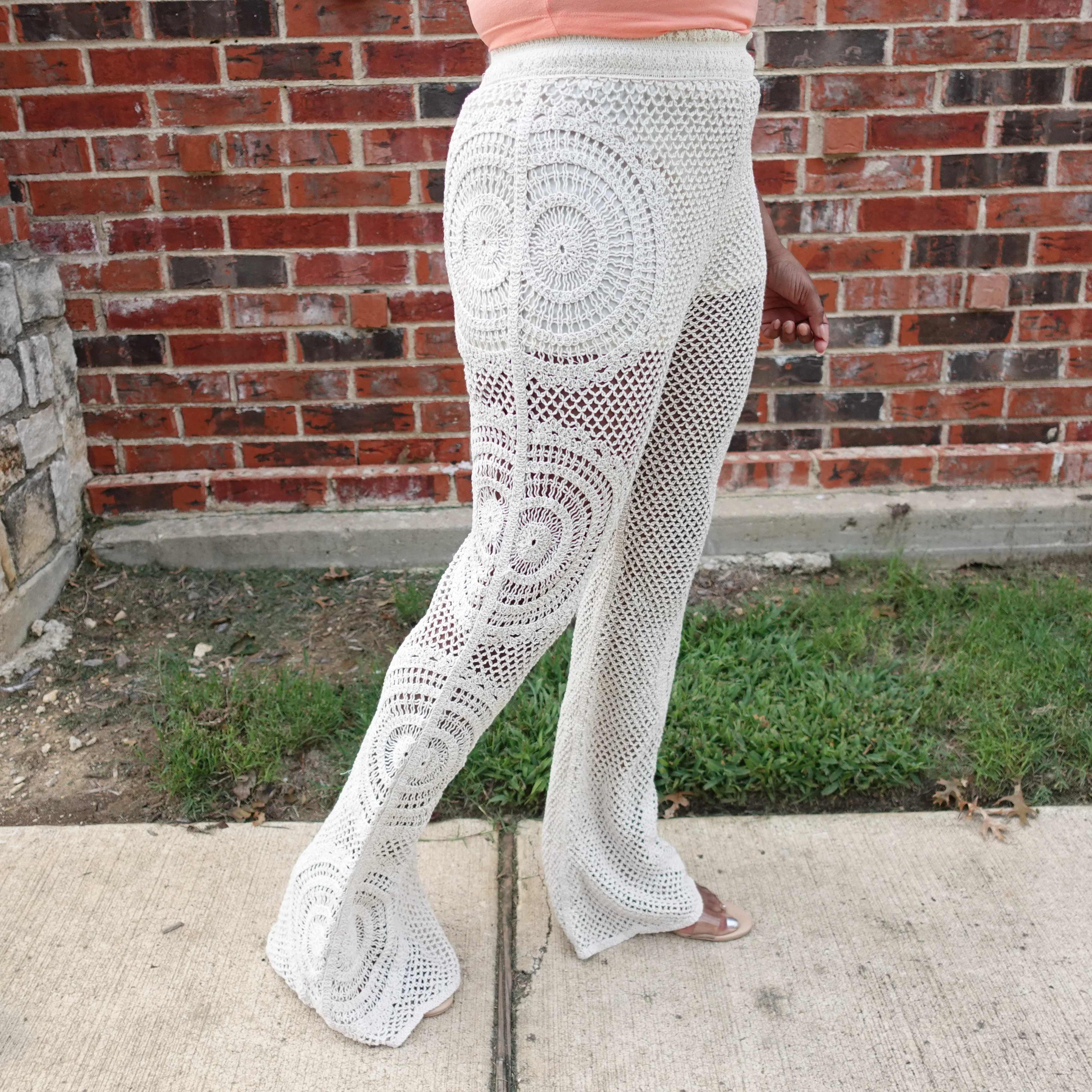 Catch A Wave Crochet Pant