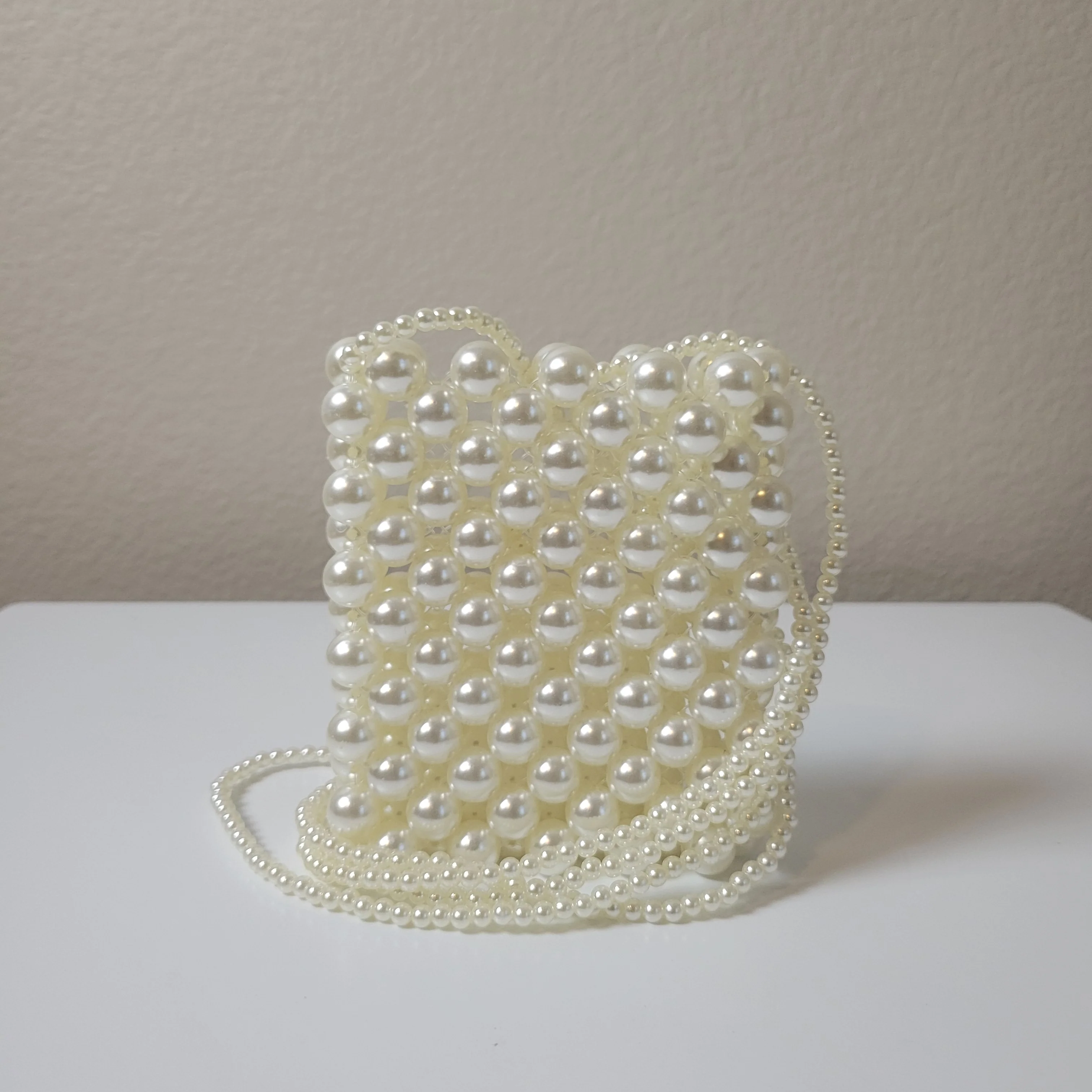 Crossbody Pearl Handbag