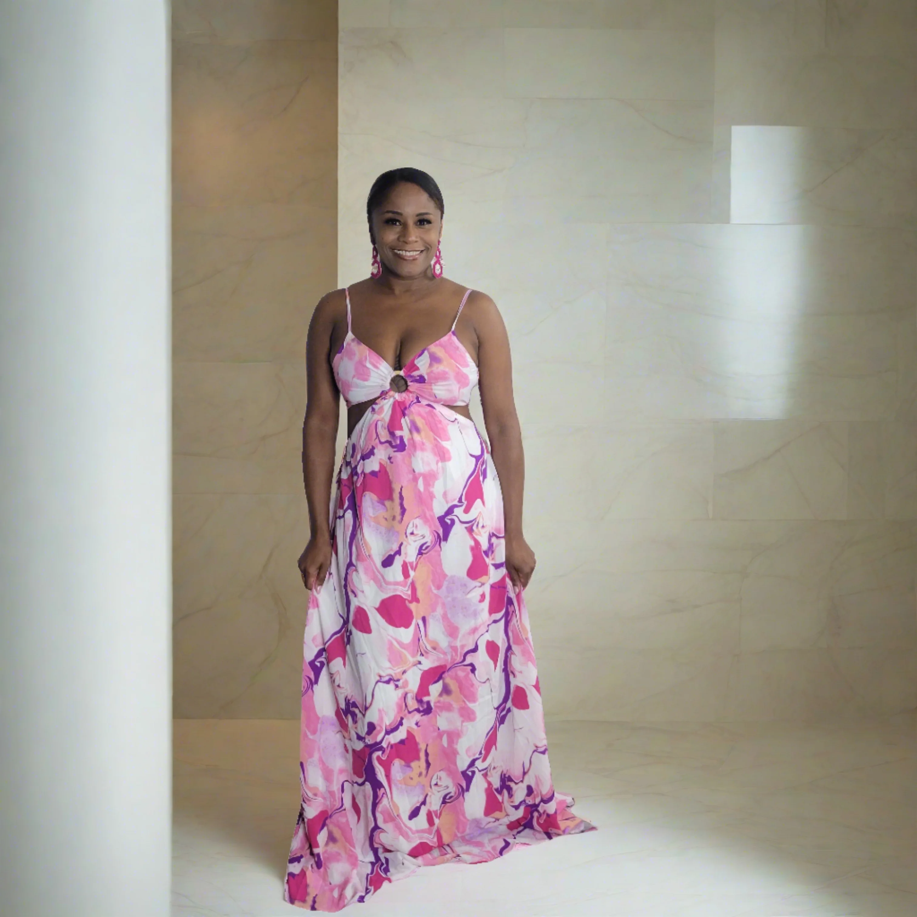 Fun and Flirty Maxi Dress