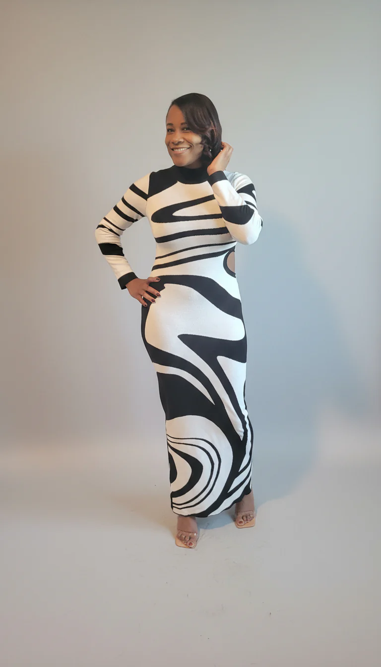 She's A Keeper Sweater Dress